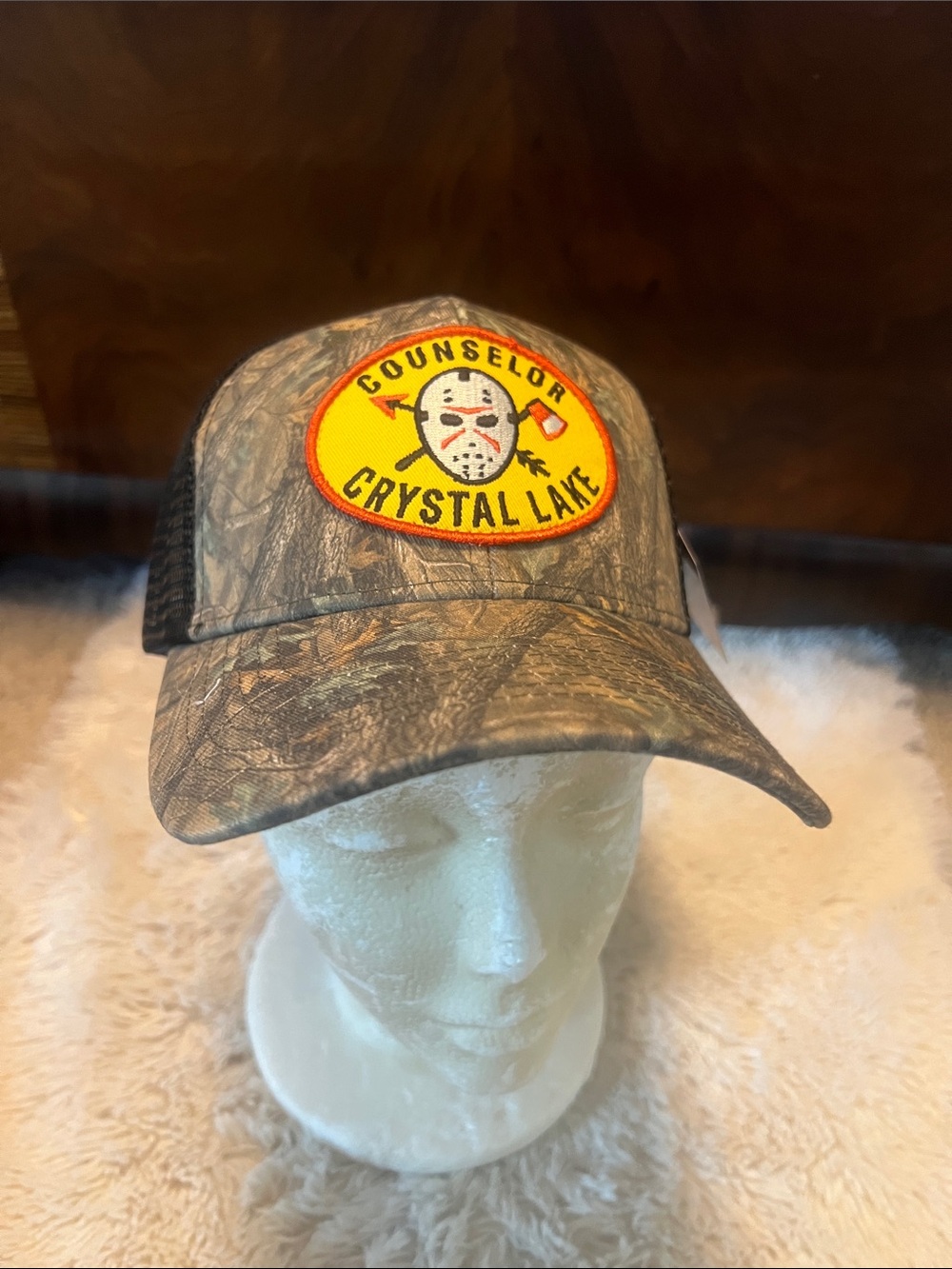 COUNSELOR CRYSTAL LAKE MESH CAP